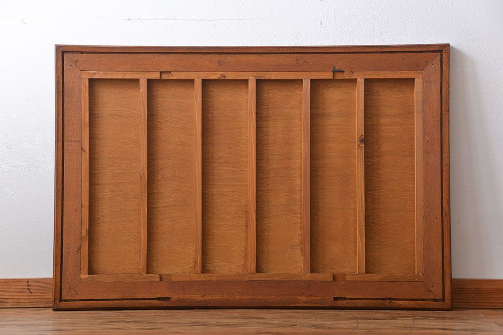 アンティーク家具　アンティーク　ナラ材!組み立て式両袖机