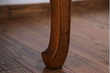 アンティーク家具　古民具・骨董　網代模様天板の座卓