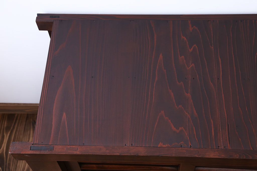 アンティーク家具　古民具・骨董　三尺水屋箪笥サイドボード