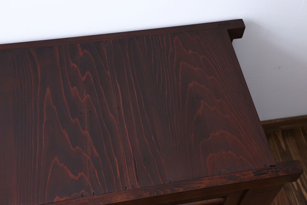 アンティーク家具　古民具・骨董　三尺水屋箪笥サイドボード