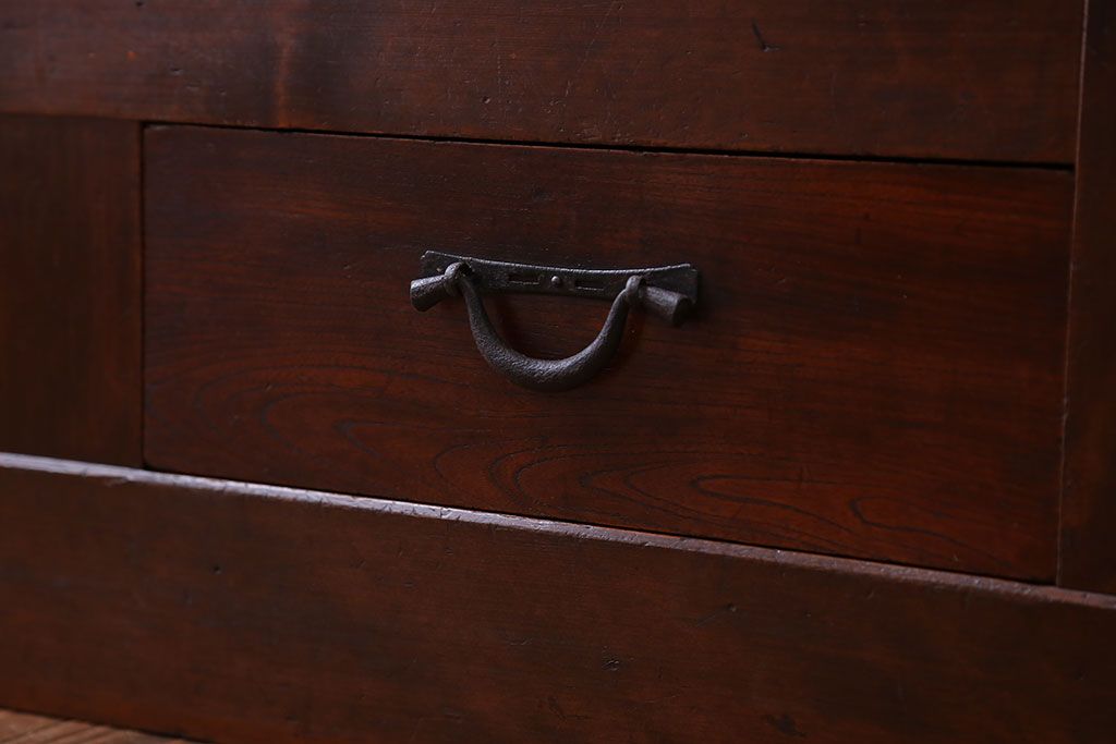 アンティーク家具　古民具・骨董　三尺水屋箪笥サイドボード