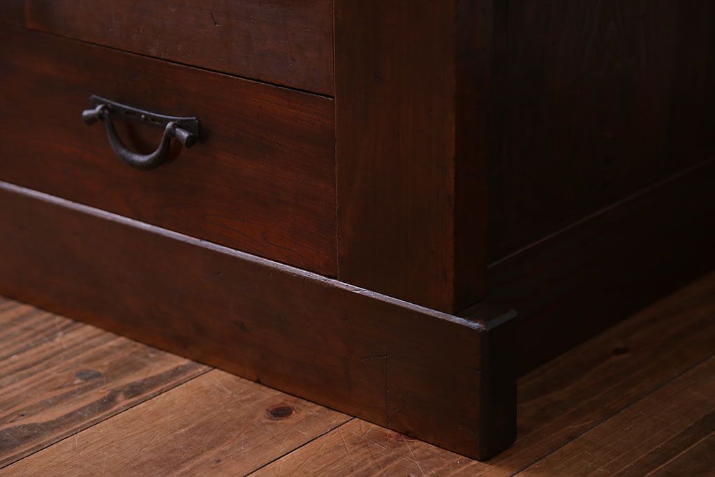 アンティーク家具　古民具・骨董　三尺水屋箪笥サイドボード