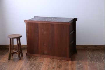 アンティーク家具　古民具・骨董　三尺水屋箪笥サイドボード