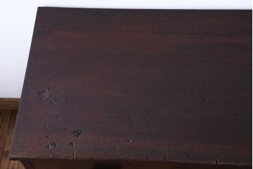 アンティーク家具　アンティーク　前面ナラ材の上品なチェスト