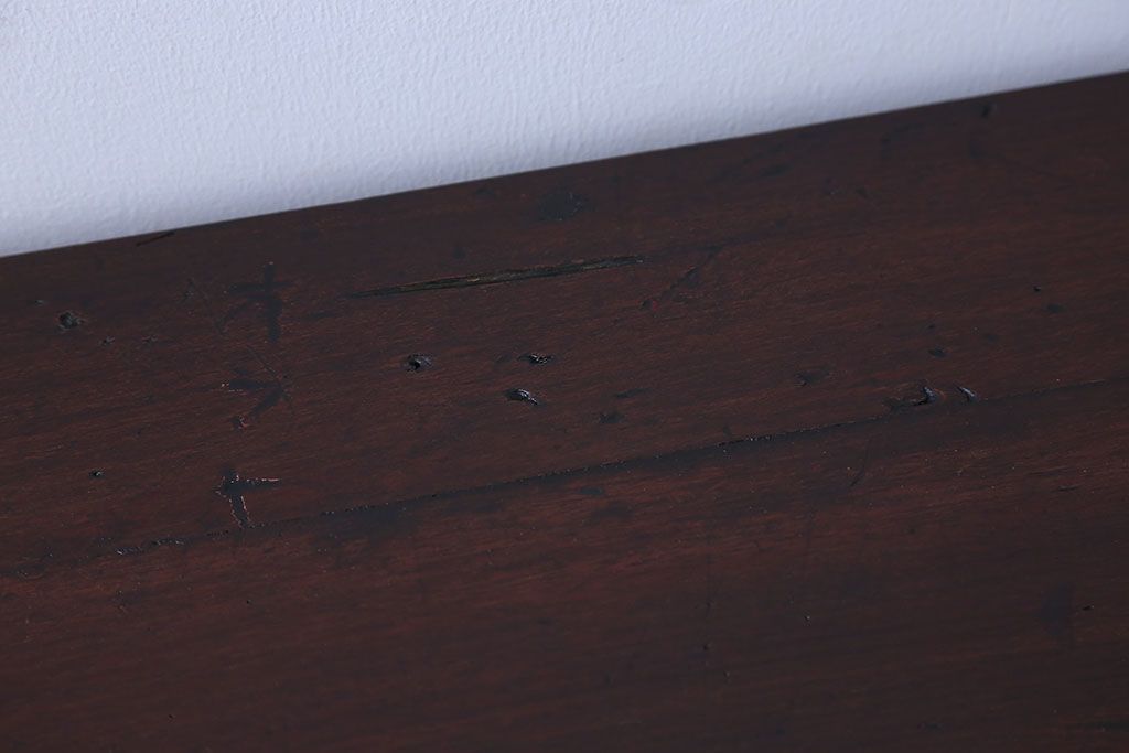 アンティーク家具　アンティーク　前面ナラ材の上品なチェスト