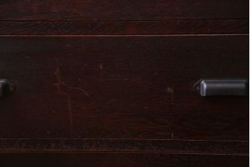 アンティーク家具　アンティーク　前面ナラ材の上品なチェスト