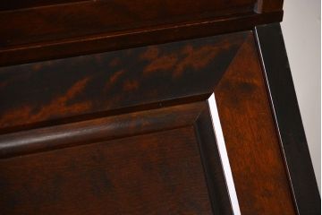 中古　北海道民芸家具　ライティングビューロー