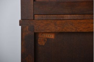 中古　北海道民芸家具　ライティングビューロー