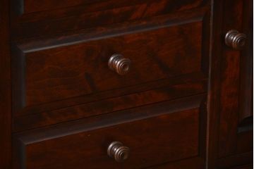 中古　北海道民芸家具　食器棚