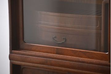 レトロ家具　昭和レトロ　前面桑張りの茶箪笥