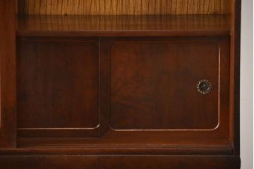 レトロ家具　昭和レトロ　前面桑張りの茶箪笥