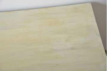 アンティーク家具　アンティークペイント　おしゃれな脚付きドロワー