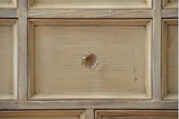 アンティーク家具　アンティークペイント　おしゃれな脚付きドロワー