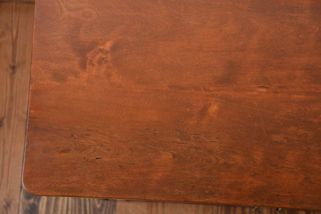 アンティーク家具　お洒落なペイントキッチンキャビネット