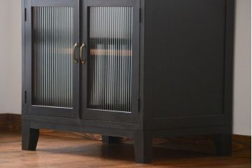 アンティーク家具　お洒落なペイントキッチンキャビネット