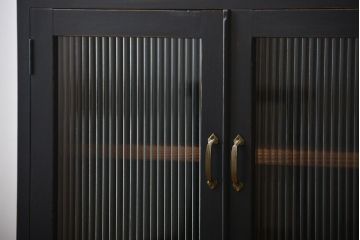 アンティーク家具　お洒落なペイントキッチンキャビネット