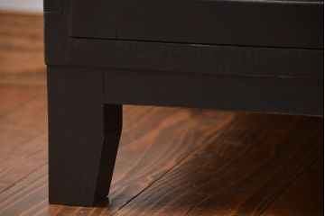 アンティーク家具　お洒落なペイントキッチンキャビネット