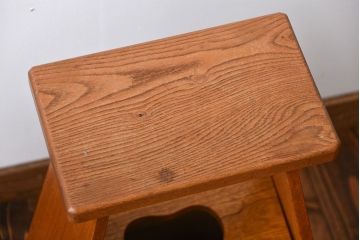 アンティーク雑貨　昭和レトロ　栓材の踏み台