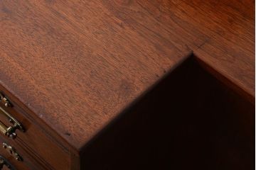 アンティーク家具　イギリスアンティーク　マホガニー材のドロワー