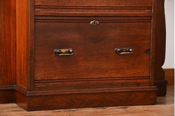 アンティーク家具　イギリスアンティーク　マホガニー材のドロワー