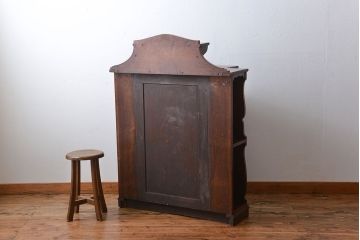 アンティーク家具　イギリスアンティーク　マホガニー材のドロワー