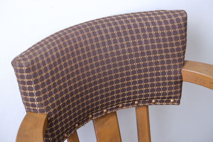 アンティーク家具　アンティーク　ブナ材の回転椅子