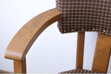 アンティーク家具　アンティーク　ブナ材の回転椅子