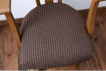 アンティーク家具　アンティーク　ブナ材の回転椅子