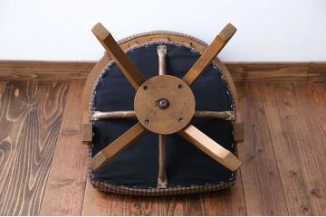 アンティーク家具　アンティーク　ブナ材の回転椅子
