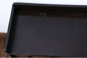 アンティーク家具　アンティーク　シックなカラーの書類棚