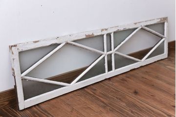 オリジナルペイント　ガラス明り取り