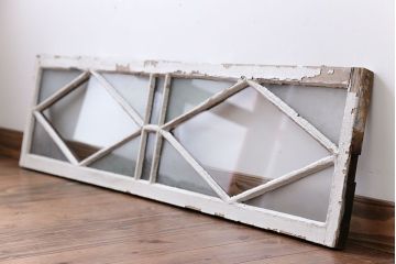 オリジナルペイント　ガラス明り取り