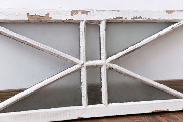 オリジナルペイント　ガラス明り取り