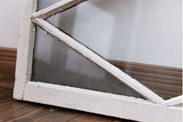 オリジナルペイント　ガラス明り取り