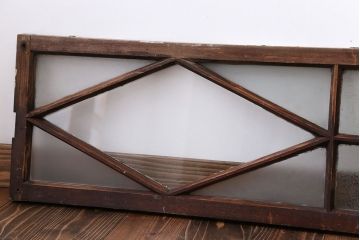 オリジナルペイント　ガラス明り取り