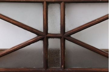 オリジナルペイント　ガラス明り取り