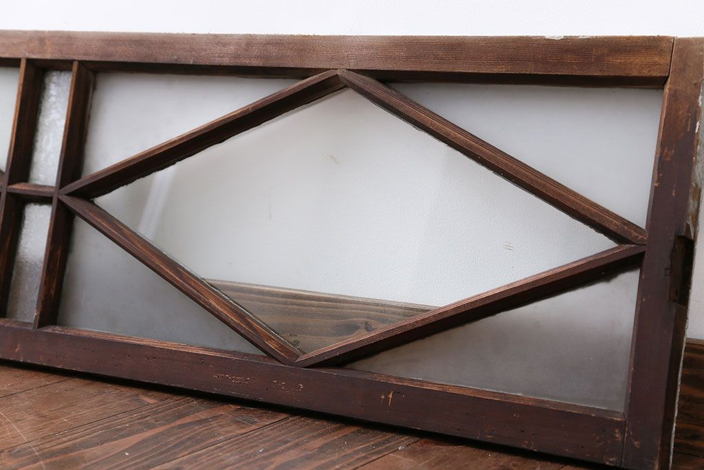 オリジナルペイント　ガラス明り取り