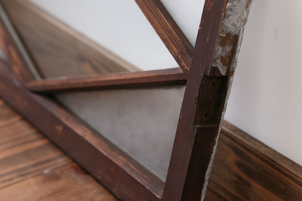 オリジナルペイント　ガラス明り取り