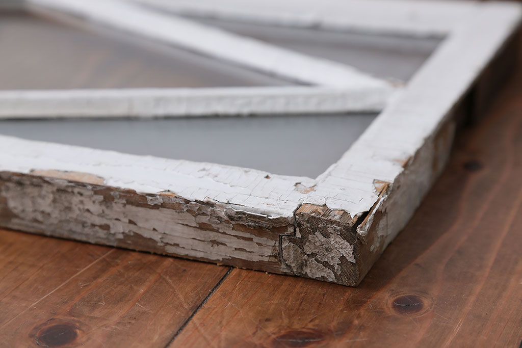 オリジナルペイント　ガラス明り取り