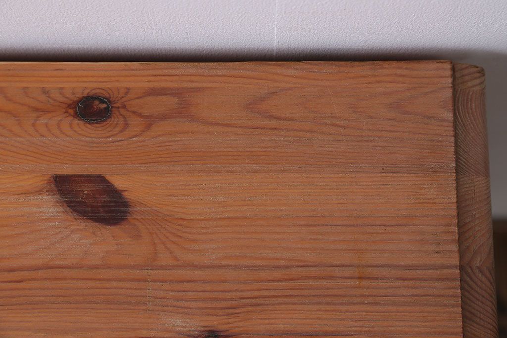 中古　イギリス製　パイン材のコンソールテーブル