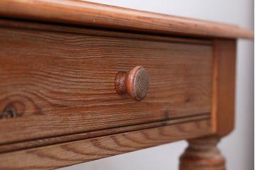 中古　イギリス製　パイン材のコンソールテーブル