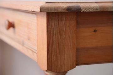 中古　イギリス製　パイン材のコンソールテーブル