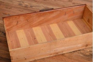 アンティーク家具　古民具・骨董　前面欅材　観音開き時代箪笥