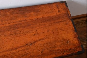 アンティーク家具　古民具・骨董　前面欅材　観音開き時代箪笥