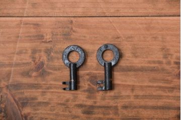 アンティーク家具　古民具・骨董　前面欅材　観音開き時代箪笥