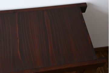 アンティーク家具　古民具・骨董　ガラス戸三尺水屋箪笥サイドボード