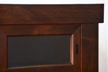 アンティーク家具　古民具・骨董　ガラス戸三尺水屋箪笥サイドボード