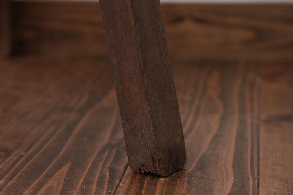 アンティーク　木製手回し洗濯機