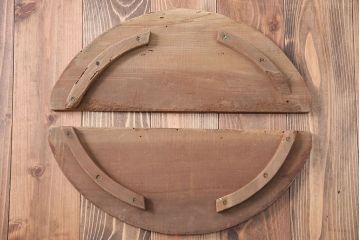 アンティーク　木製手回し洗濯機