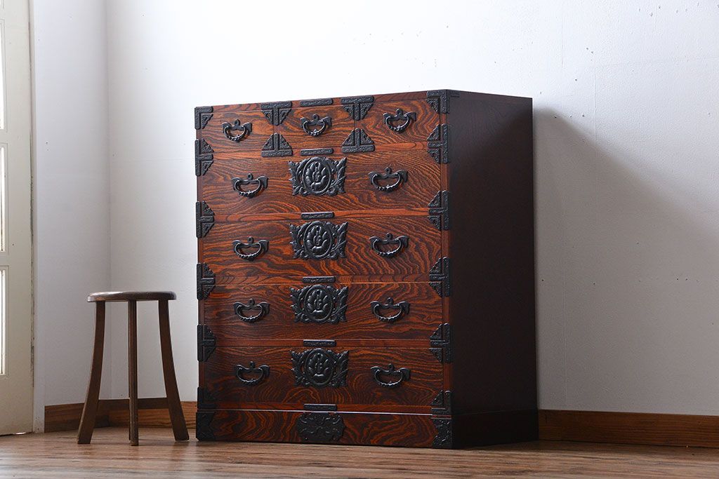 中古 伝統民芸家具 岩谷堂箪笥